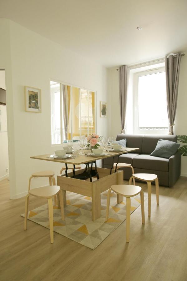 Green Apartment Near Montmartre And Opera Париж Екстериор снимка